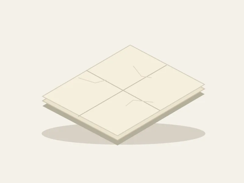Porcelanato beige 60 × 60 · Acabados